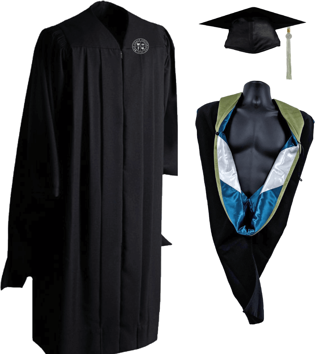 Masters Cap & Gown Unit